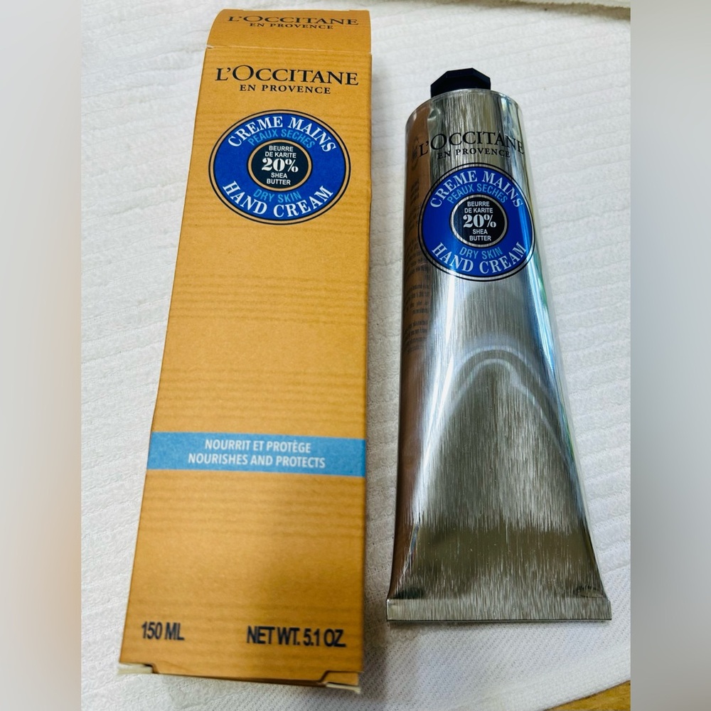 L’Occitane hand cream, 20% shea butter. New, never used.